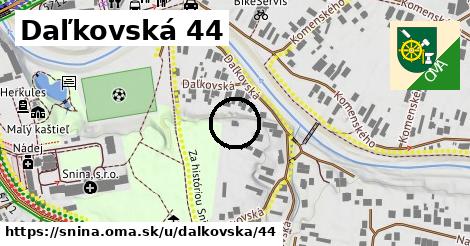 Daľkovská 44, Snina