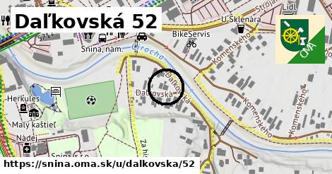 Daľkovská 52, Snina