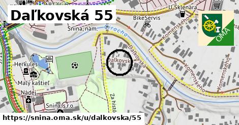 Daľkovská 55, Snina
