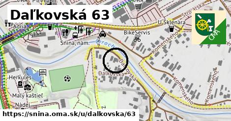 Daľkovská 63, Snina