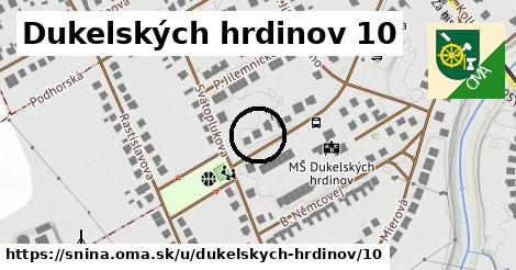 Dukelských hrdinov 10, Snina