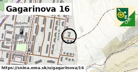 Gagarinova 16, Snina