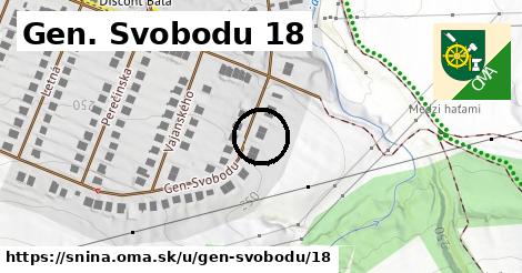 Gen. Svobodu 18, Snina