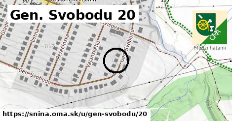 Gen. Svobodu 20, Snina