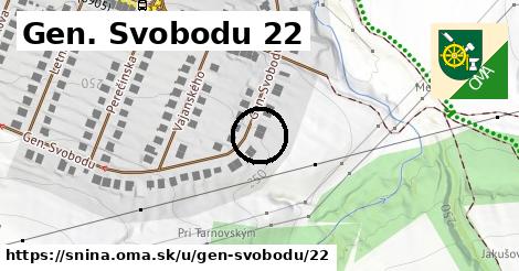 Gen. Svobodu 22, Snina