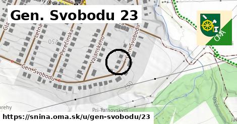 Gen. Svobodu 23, Snina