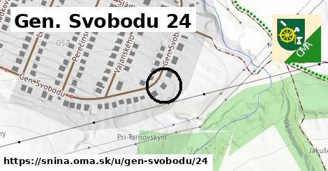 Gen. Svobodu 24, Snina