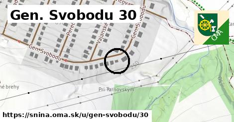 Gen. Svobodu 30, Snina