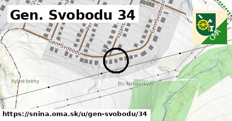 Gen. Svobodu 34, Snina