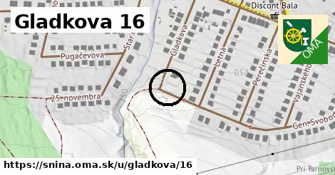 Gladkova 16, Snina
