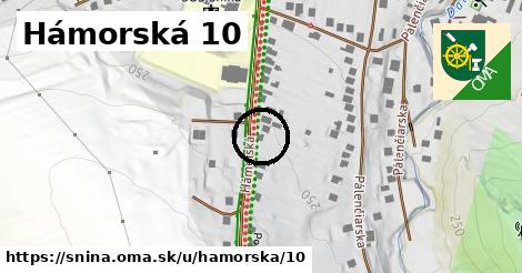 Hámorská 10, Snina
