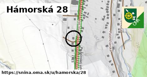 Hámorská 28, Snina