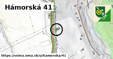 Hámorská 41, Snina