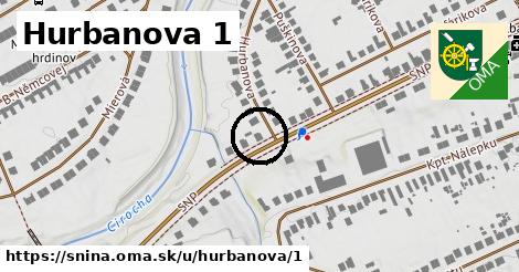 Hurbanova 1, Snina