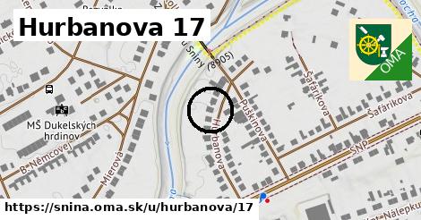 Hurbanova 17, Snina