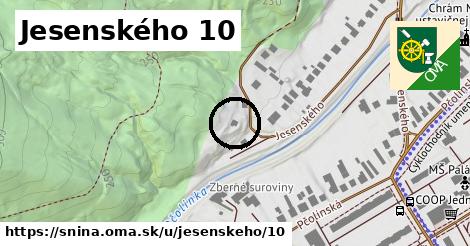 Jesenského 10, Snina