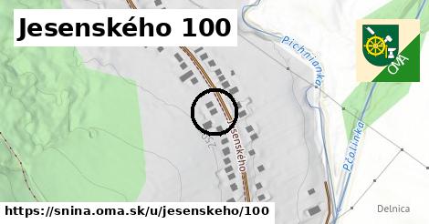 Jesenského 100, Snina