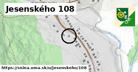 Jesenského 108, Snina