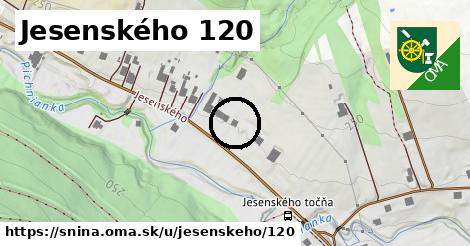 Jesenského 120, Snina