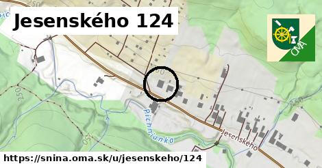 Jesenského 124, Snina