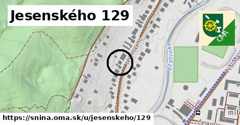 Jesenského 129, Snina