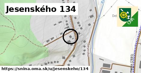 Jesenského 134, Snina