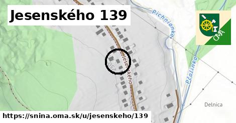 Jesenského 139, Snina