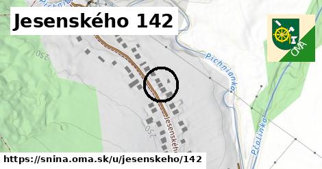 Jesenského 142, Snina
