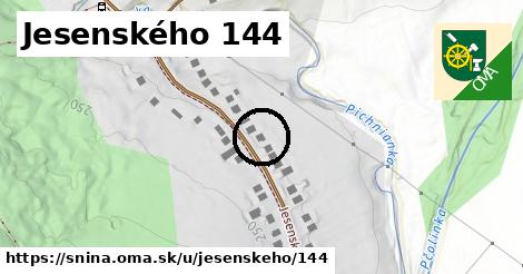 Jesenského 144, Snina