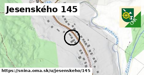 Jesenského 145, Snina