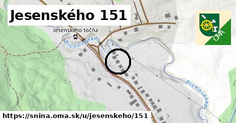 Jesenského 151, Snina