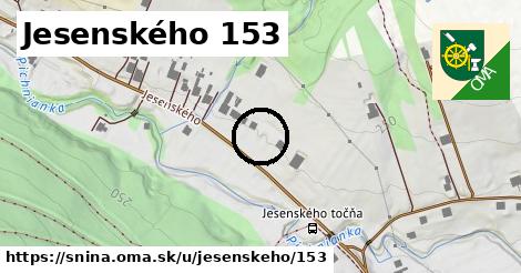 Jesenského 153, Snina