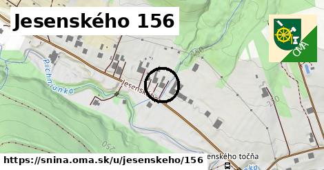 Jesenského 156, Snina