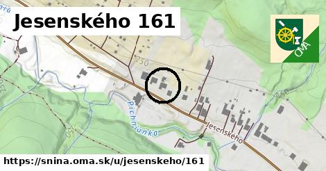 Jesenského 161, Snina