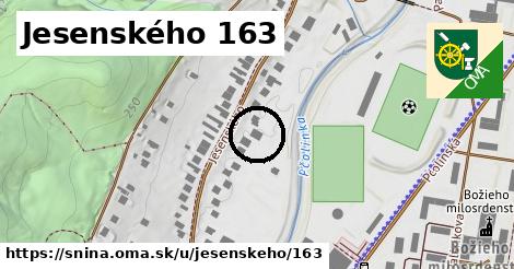 Jesenského 163, Snina