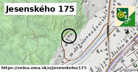 Jesenského 175, Snina