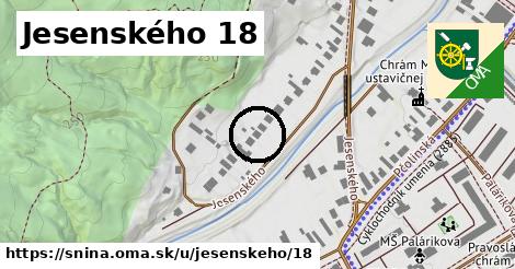 Jesenského 18, Snina