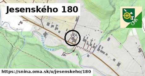 Jesenského 180, Snina