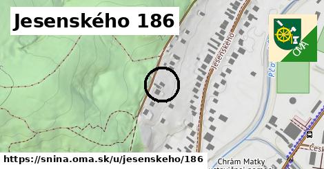 Jesenského 186, Snina