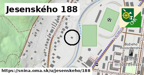 Jesenského 188, Snina