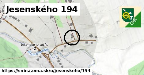 Jesenského 194, Snina