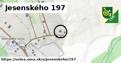 Jesenského 197, Snina