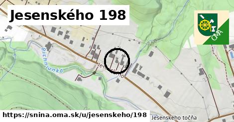 Jesenského 198, Snina