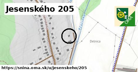 Jesenského 205, Snina