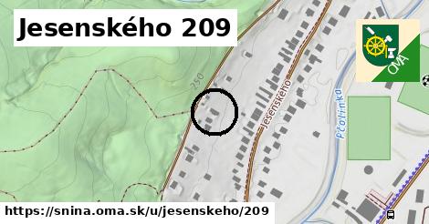 Jesenského 209, Snina