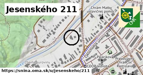 Jesenského 211, Snina