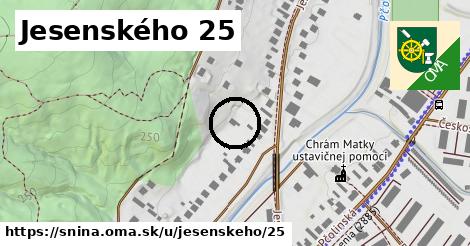 Jesenského 25, Snina