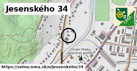 Jesenského 34, Snina