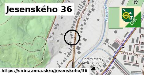 Jesenského 36, Snina