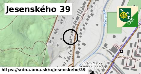 Jesenského 39, Snina